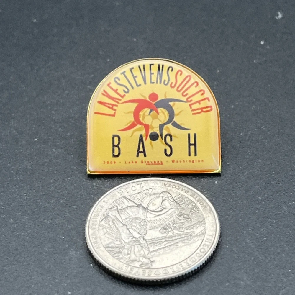 Lake Stevens Soccer Bash Washington Lapel Hat‎ Pin